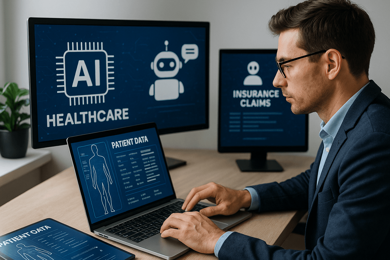 AI in Healthcare: Automating Patient Data, Insurance Claims, and Personalized Wellness Assistant Bots