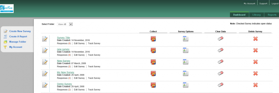 Respondent tracking, Track respondents in surveys